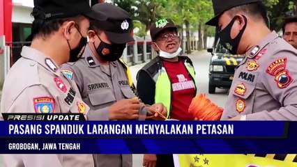 Polsek Purwodadi Larang Masyarakat Nyalakan Petasan Selama Ramadan Hingga Lebaran 2022