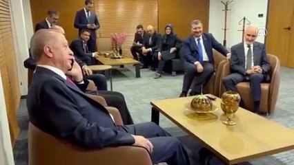 Cumhurbaşkanı Erdoğan'dan şampiyon Trabzonspor'a tebrik