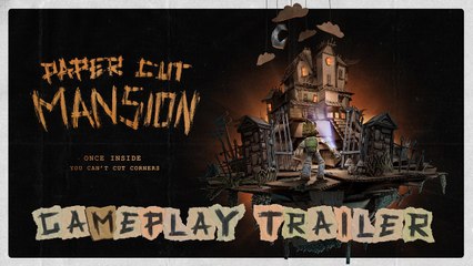Paper Cut Mansion - Trailer de gameplay