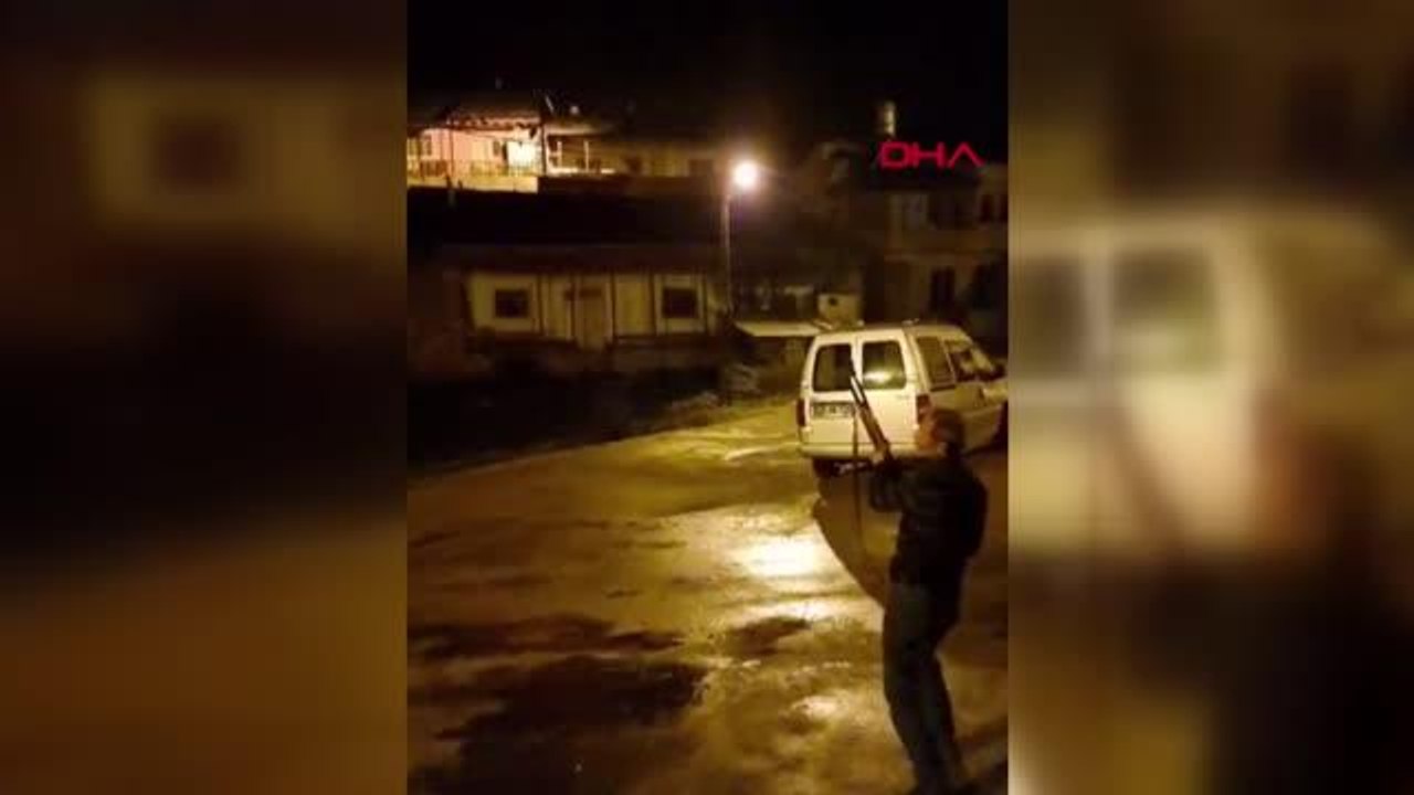 Son dakika gündem: SPOR Gümüşhane'de silahlı şampiyonluk kutlaması kamerada