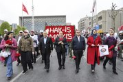 İstanbul'da 1 Mayıs Emek ve Dayanışma Günü kutlanıyor