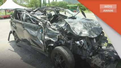 Kemalangan | Anggota polis maut, tak sempat sampai kampung