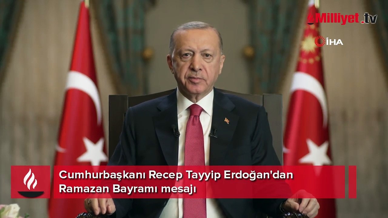 Cumhurbaşkanı Erdoğan'dan Ramazan Bayramı mesajı