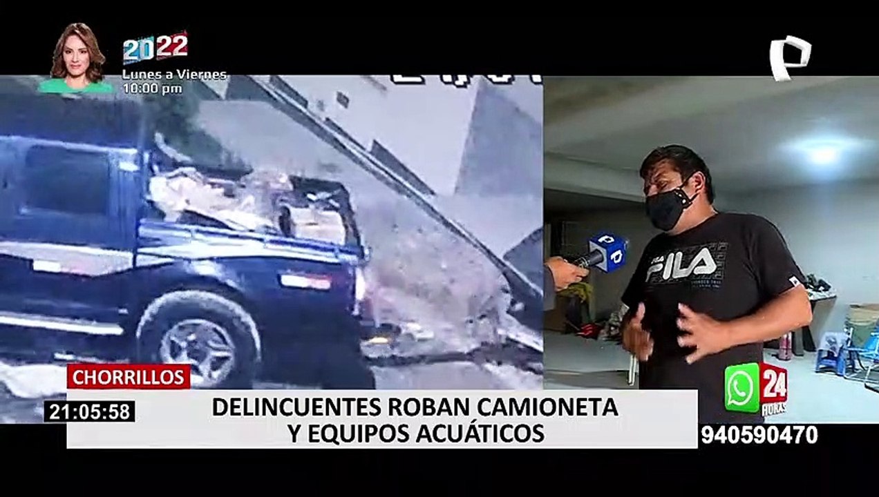 Chorrillos: delincuentes roban motos acuáticas valorizadas en 150 mil soles