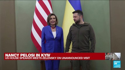 Nancy Pelosi in Kyiv
