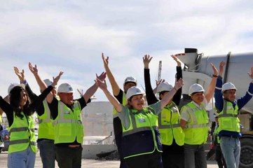 Akkuyu NGS çalışanları 1 Mayıs'ı 'Hayat Bayram Olsa' şarkısı ile kutladı