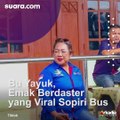 Kenalin Nih Bu Yayuk, Emak-Emak Berdaster yang Viral Supiri Bus PO Haryanto