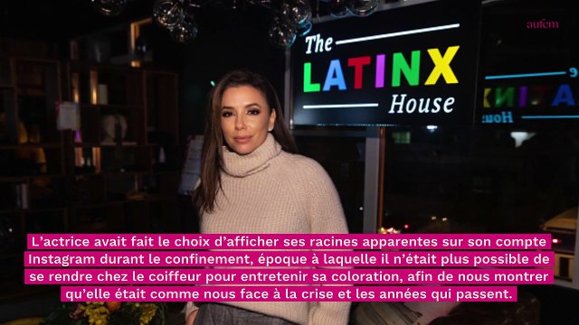 Eva Longoria, son astuce à moins de 10 euros pour camoufler ses cheveux blancs