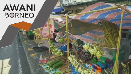Menjelang Aidilfitri | Pusat sehenti jualan ketupat kembali meriah