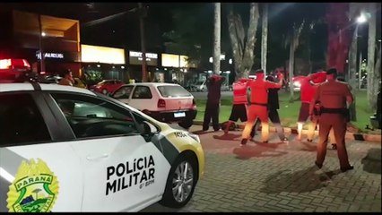 PM apreende menores que teriam participado da situação na qual motorista foi agredido e teve HB20 furtado