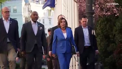 "Merci pour votre combat" : en visite à Kyiv, Nancy Pelosi réaffirme l'engagement des Etats-Unis