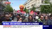 Manifestations du 1er-Mai: le cortège parisien se prépare aux abords de la place de la République