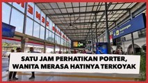 Satu Jam Perhatikan Porter Paruh Baya di Stasiun, Wanita Ini Merasa Hatinya Terkoyak