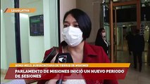 Sonia Melo, subsecretaria de tierras de Misiones - Parlamento de Misiones inició un nuevo periodo de sesiones