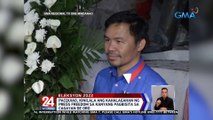 Pacquiao, kinilala ang kahalagahan ng press freedom sa kanyang pagbisita sa Cagayan De Oro | 24 Oras Weekend