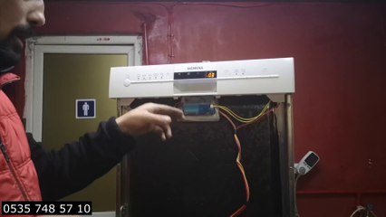 Siemens Bulaşık Makinesi Test Programı / Siemens Dishwasher Test Program