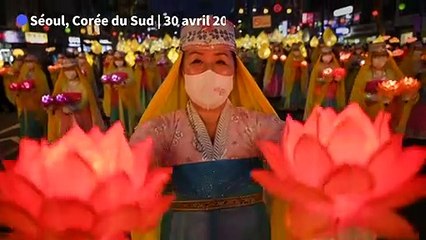 A Séoul, retour de la grande parade des lanternes