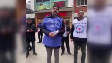 Atılan sloganlara kızan Türk-İş üyeleri 1 Mayıs kortejinden ayrıldı