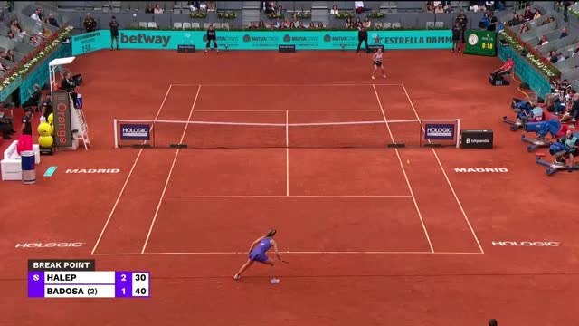 Madrid - Halep domine Badosa