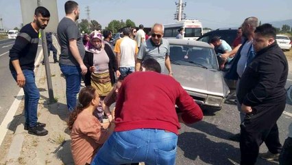 Aydın-Denizli yolunda zincirleme kaza; 6 yaralı