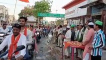 Muslims showered flowers at the rally of Brahmins in Ratlam