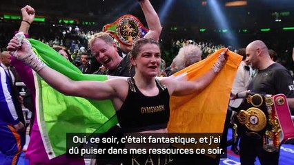 Poids légers - Taylor : “Le meilleur moment de ma carrière”