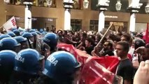 Primo Maggio, scontri a Torino: le cariche della polizia sui manifestanti