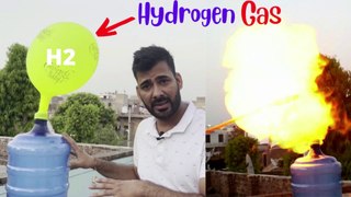 Making and testing Hydrogen(H2) Gas at Home | दुनिया की सबसे हल्की गैस