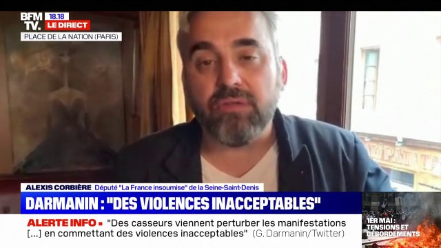 Les casseurs, cassez-vous ! : Alexis Corbière dénonce la présence de casseurs dans le défilé du 1er-Mai