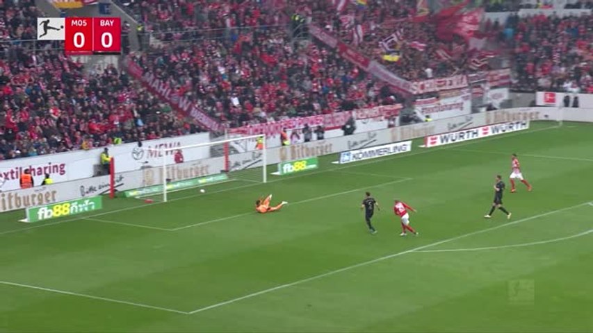 Le Bayern Munich chute à Mayence (vidéo)