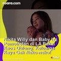 Nikita Willy dan Baby Izz Pemotretan Pakai Kaos Oblong, Warganet: Keluarga Kaya Tapi Sederhana