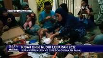 Warga Jakbar Mudik ke Cirebon Pakai Bajaj, Bawa Oleh-oleh Kasur dan Kulkas untuk Keluarga