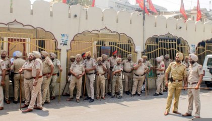 ਬਰਜਿੰਦਰ ਪਰਵਾਨਾ ਦੀ ਗ੍ਰਿਫ਼ਤਾਰੀ ਮਗਰੋਂ ਪਟਿਆਲਾ 'ਚ ਪੁਲਿਸ ਦਾ ਸਖ਼ਤ ਪਹਿਰਾ ।  @ABP Sanjha ​