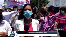 Enfermeras exigen salario digno - #01May - Ahora