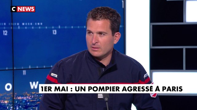 Éric Brocardi sur l'agression d'un sapeur-pompier à Paris durant la manifestation du 1er mai : «Il y a de la colère»