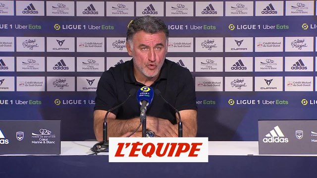 Galtier : «Un bon match par rapport au plan de jeu» - Foot - L1 - Nice