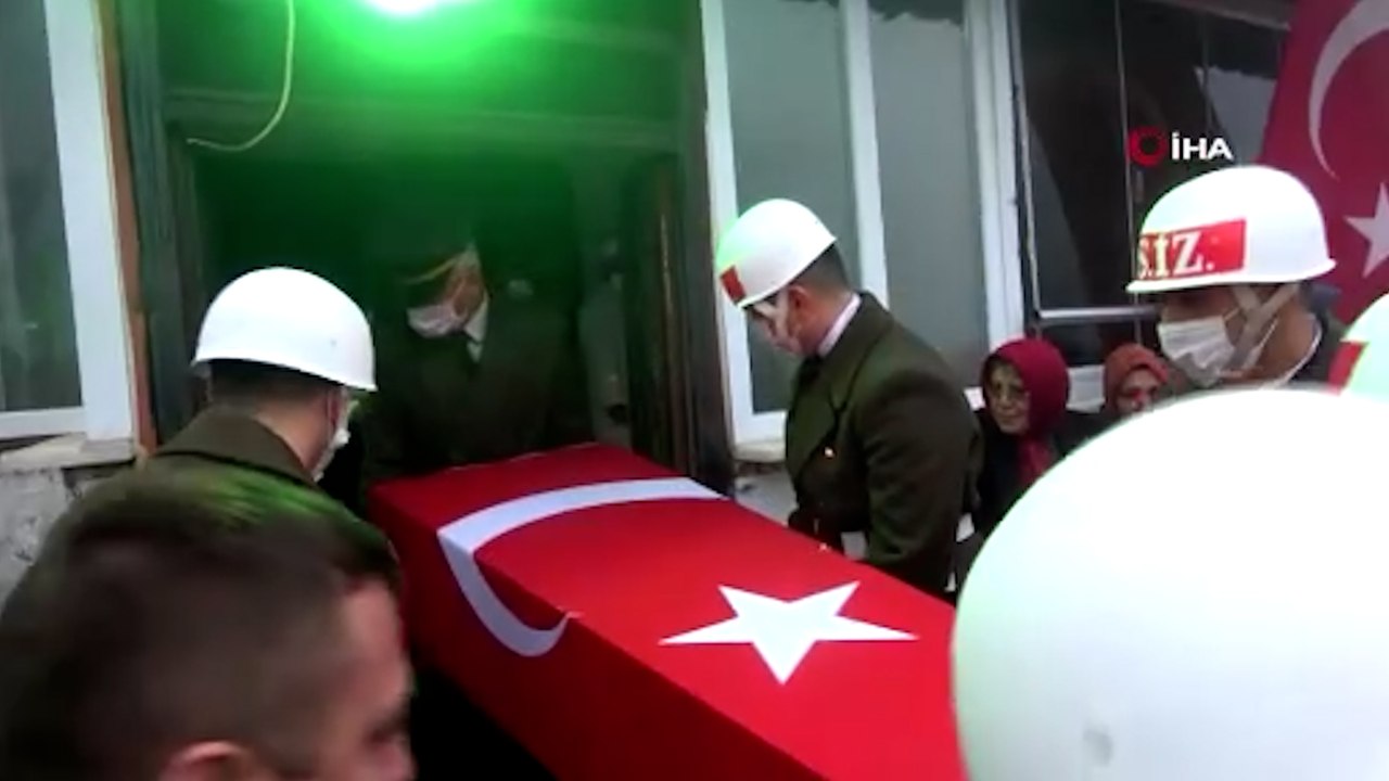 Şehit Uzman Çavuş Mümin Çarkcı son yolculuğuna uğurlandı