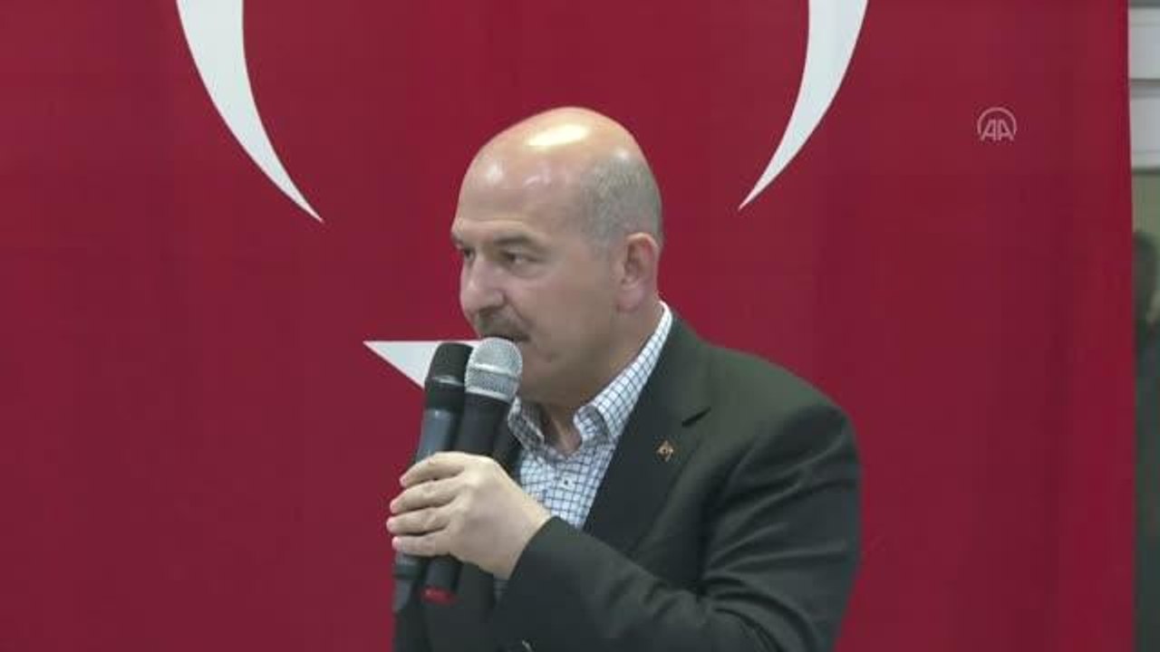 Bakan Soylu: "(Teröristler) Onları yok etme madalyası, sizin boynunuza takılacaktır"