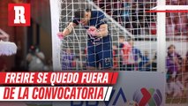 Nicolás Freire descartado para el partido ante Pachuca