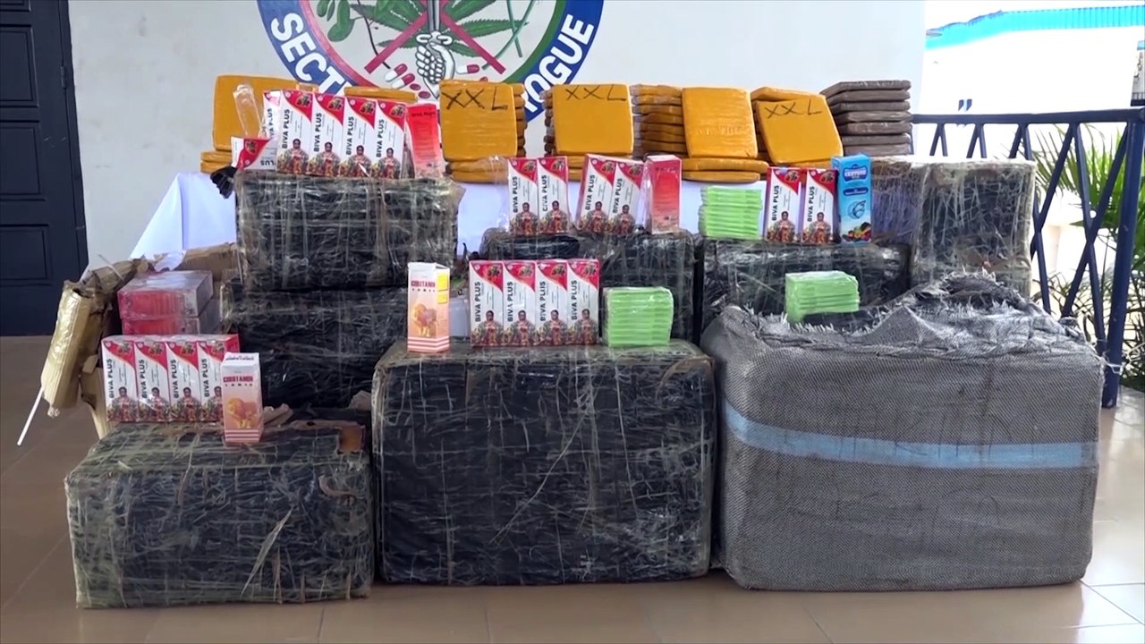 La section anti-drogue de la Gendarmerie nationale saisit 149 blocs de cocaïne à Abidjan