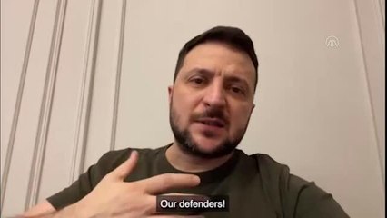 Zelenskiy: "Azovstal'dan sivillerin tahliyesi başladı"