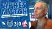 ESTAC 3-0 Lille | Réaction de Bruno Irles