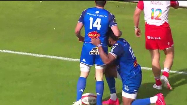TOP 14 - Essai de Vilimoni BOTITU (CO) - Biarritz Olympique - Castres Olympique - Saison 2021/2022