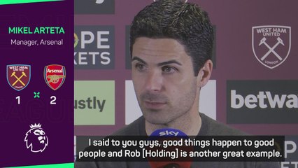 'Better than Cannavaro'? Arteta wants Holding to be himself