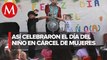 Festejan Día del Niño a menores que viven con sus mamás en penal de Santa Martha Acatitla