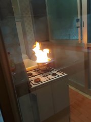 Why You Shouldn't Throw Water on a Grease Fire