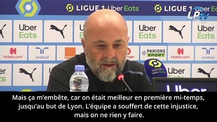 Sampaoli en colère contre l'arbitrage : "Ce soir, on a  été lésé"