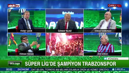 Süper Lig'de şampiyon Trabzonspor