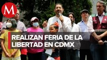 Secretario de Gobernación de la CdMx inaugura la primer 'Feria de la Libertad'