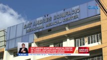 Gat Andres Bonifacio Medical Center sa Tondo, limitado ang operasyon sa ER hanggang ngayong umaga | UB